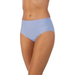 Le Mystère Smooth Shape Leak Resistant Brief Medium Misty Blue, Medium, New